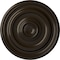 Ekena Millwork Kepler Traditional Ceiling Medallion (For Canopies up to 2 5/8"), 11 7/8"OD x 1 1/4"P, Stone Hearth CM12KPSHF - alternate 1